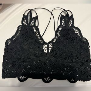 Black bralette